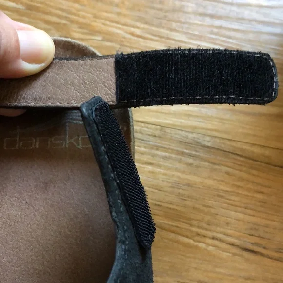 Dansko Reece sandals suede black size 38 - Picture 5 of 5